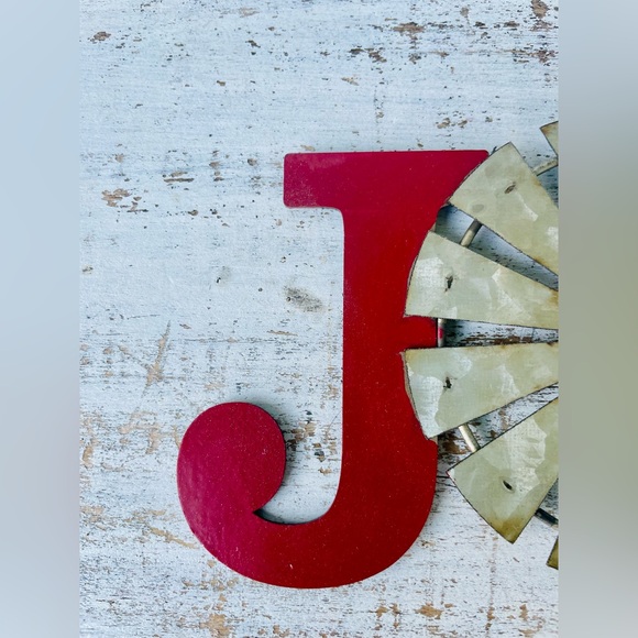 *Joy Windmill Metal Plaque - Picture 8 of 11